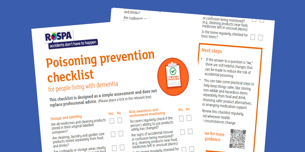 Poisoning prevention checklist Thumbnail